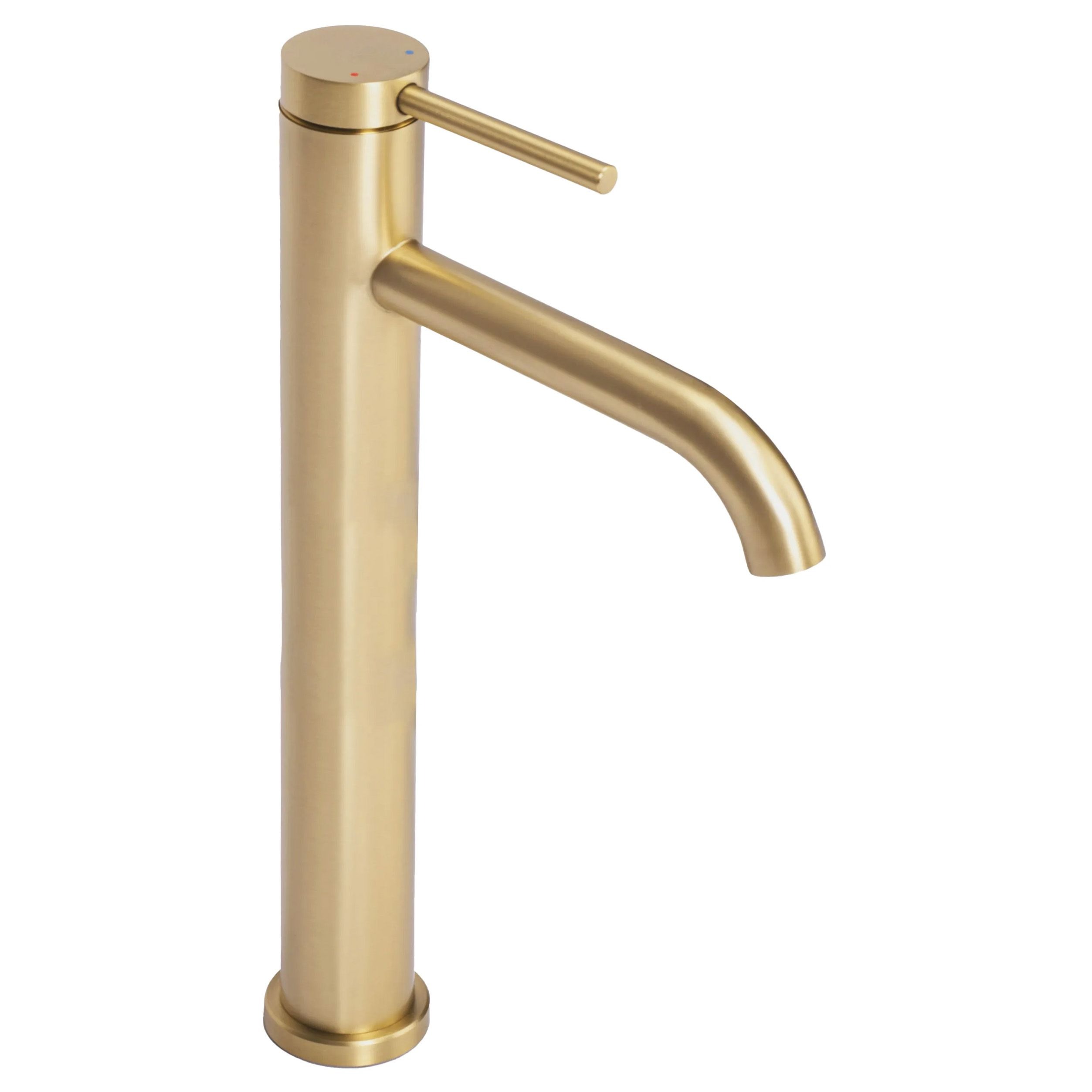 Rea Clif mitigeur de lavabo sur pied doré REA-B5329