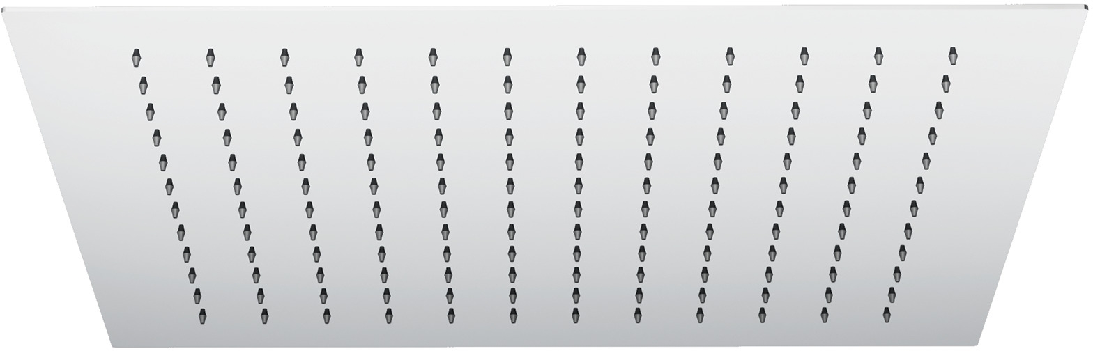 Kludi Asana douche à effet de pluie 44x44 cm carrée chrome 6941005-00