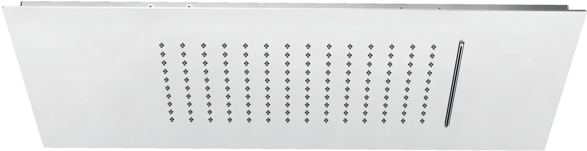 Kludi Asana douche à effet de pluie 60x30 cm rectangulaire blanc 6945053-00