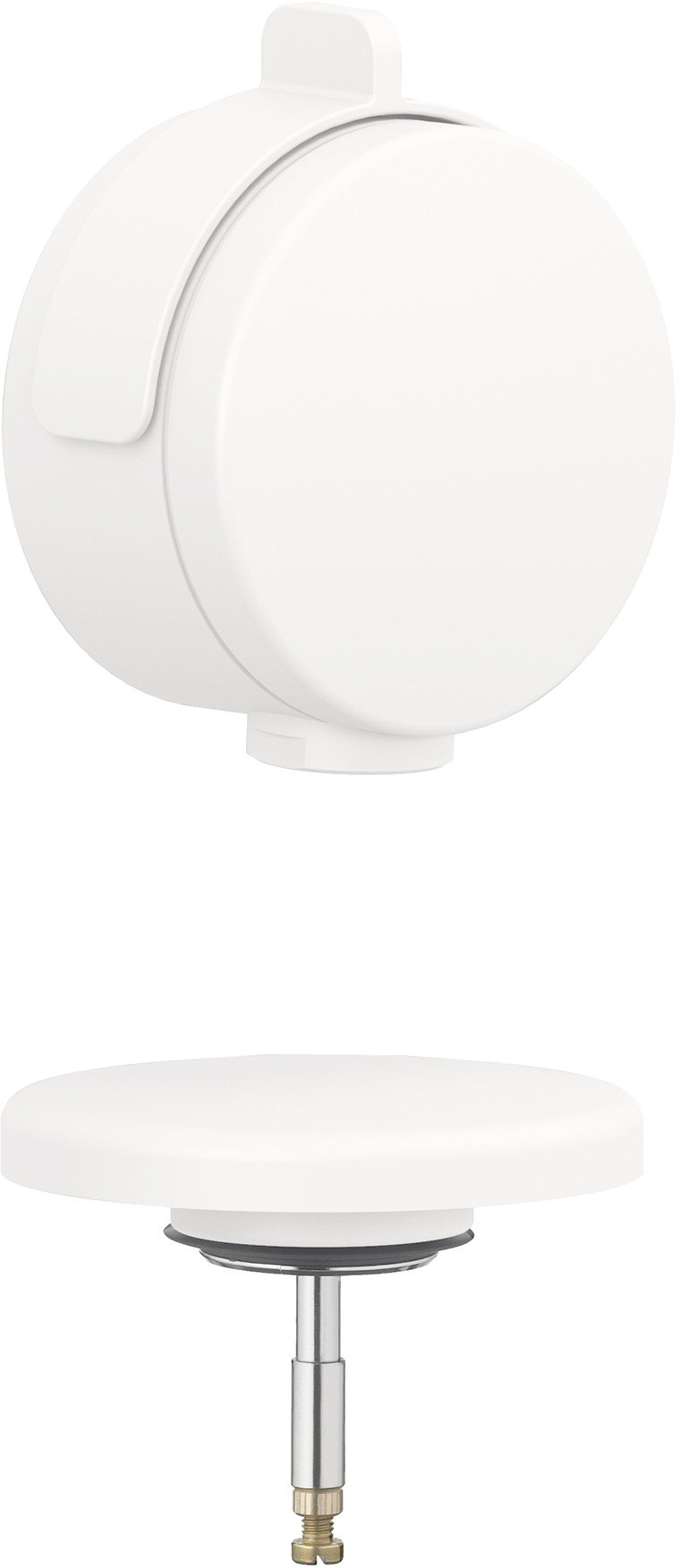 Kludi Rotexa kit de finition de siphon blanc 7182653-00