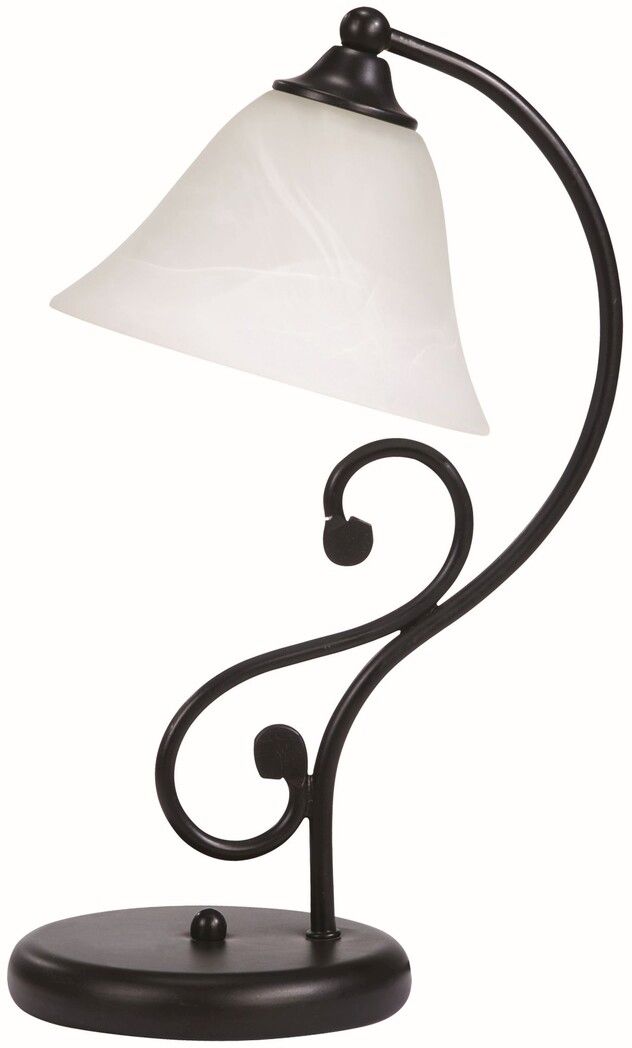 Rabalux Dorothea lampe de table 1x40 W noir 7772