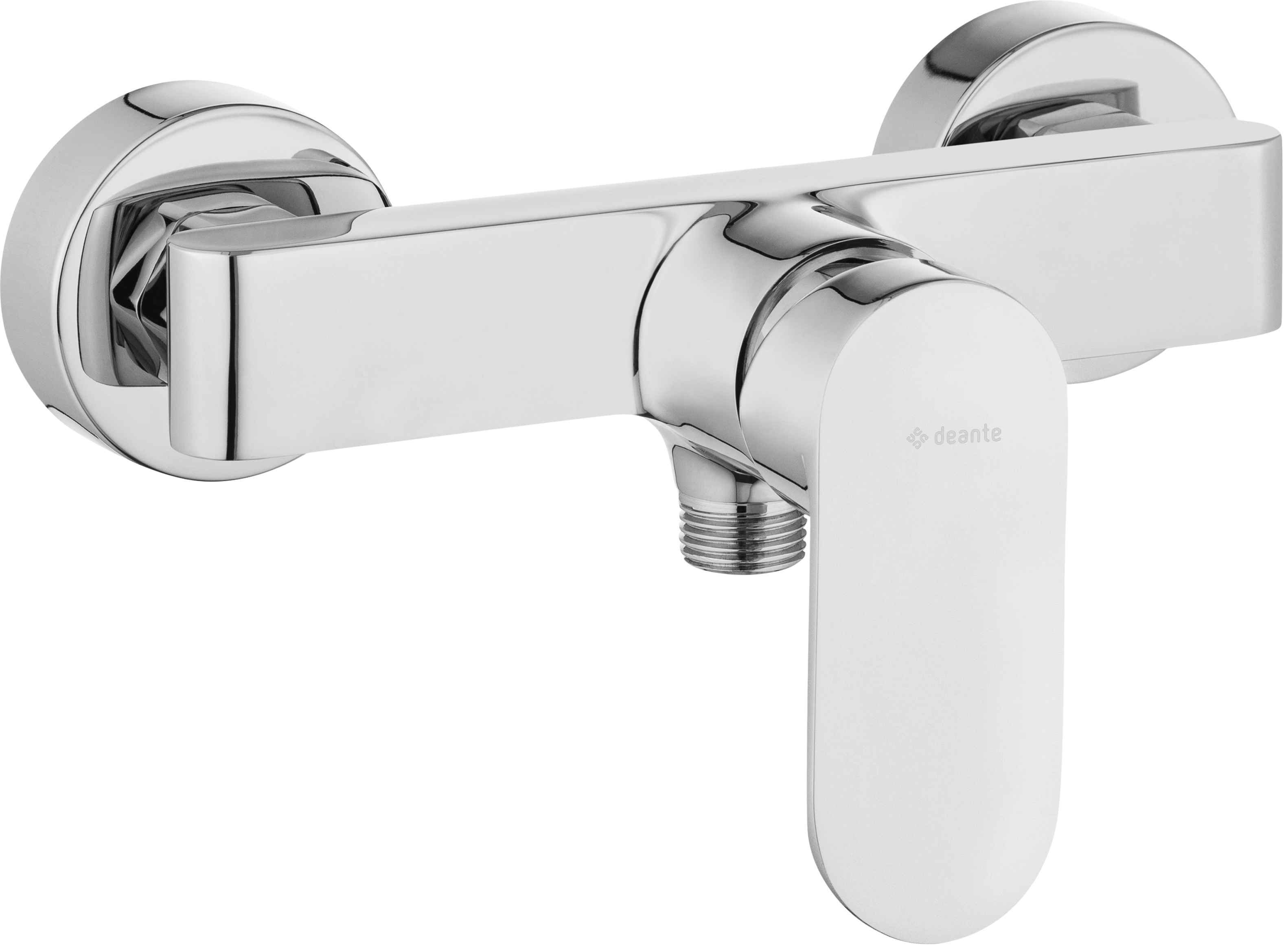Deante Alpinia mitigeur de douche murale chrome BGAH040M