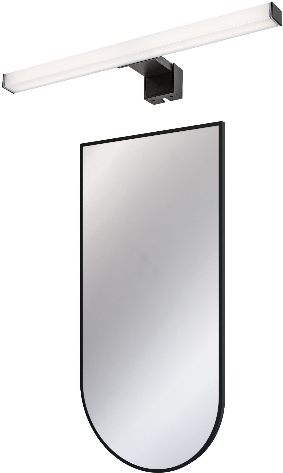 Set miroir Deante Silia ADI_N851, applique murale Rabalux Oliro 75051