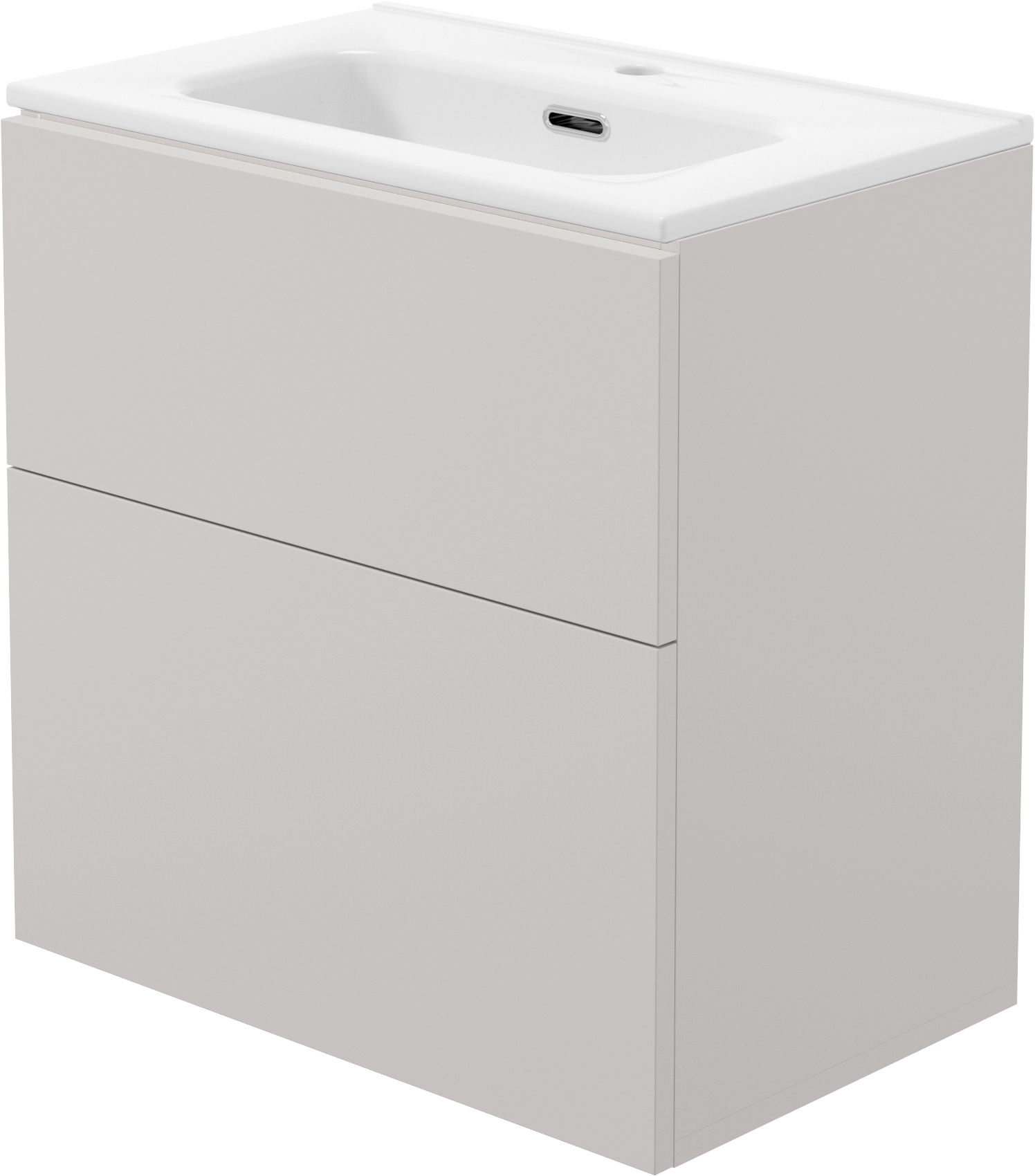 Deante Prizma lavabo avec meuble 60 cm beige STKU6U6U6M