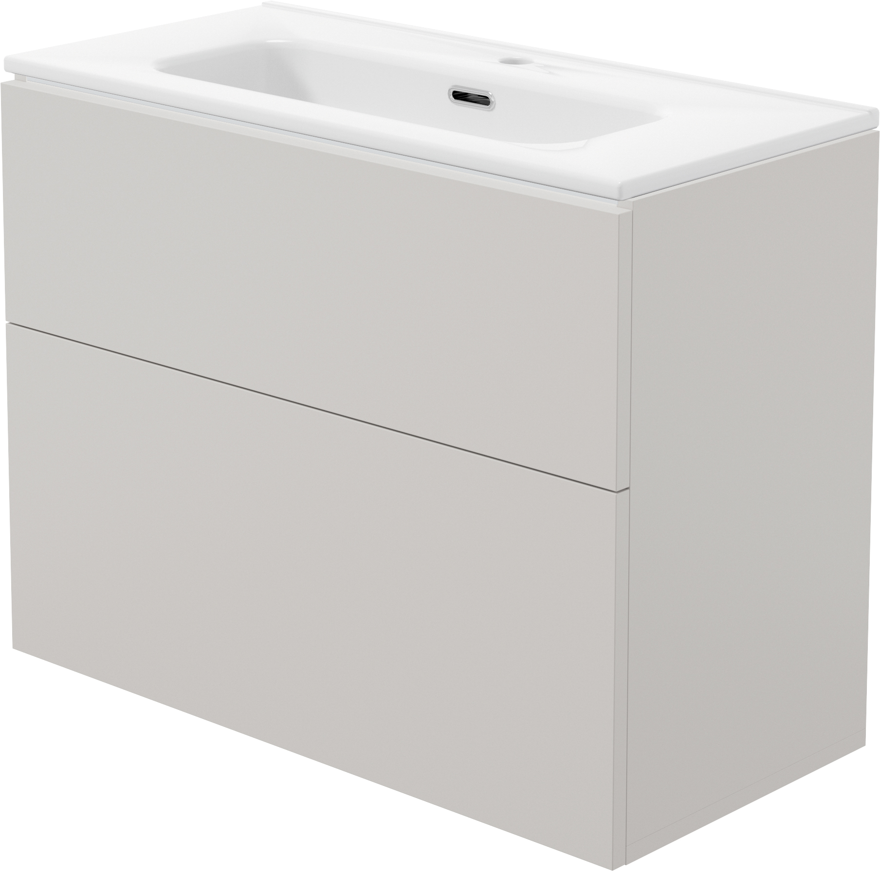 Deante Prizma lavabo avec meuble 80 cm beige STKU8U6U8M
