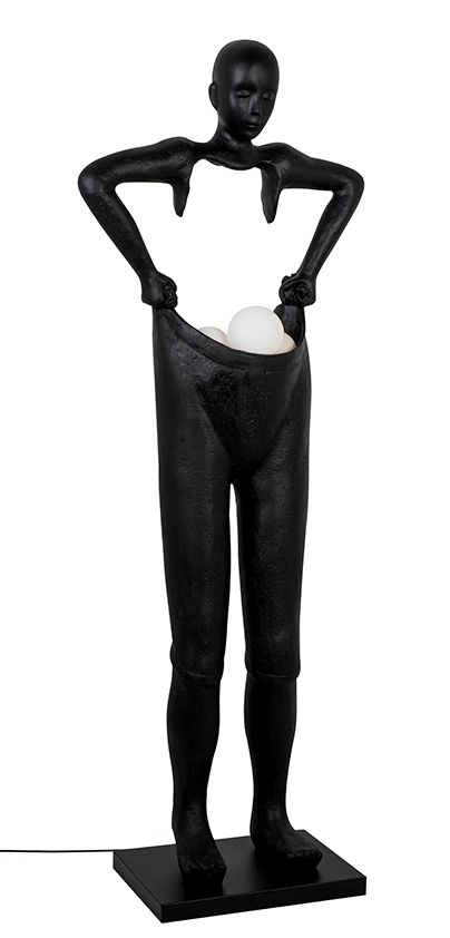 Moosee Human lampadaire 3x30 W noir MSE1501100511