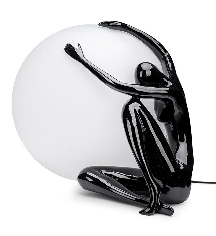 Moosee Uomo lampe de table 1x40 W blanc-noir MSE1501100454