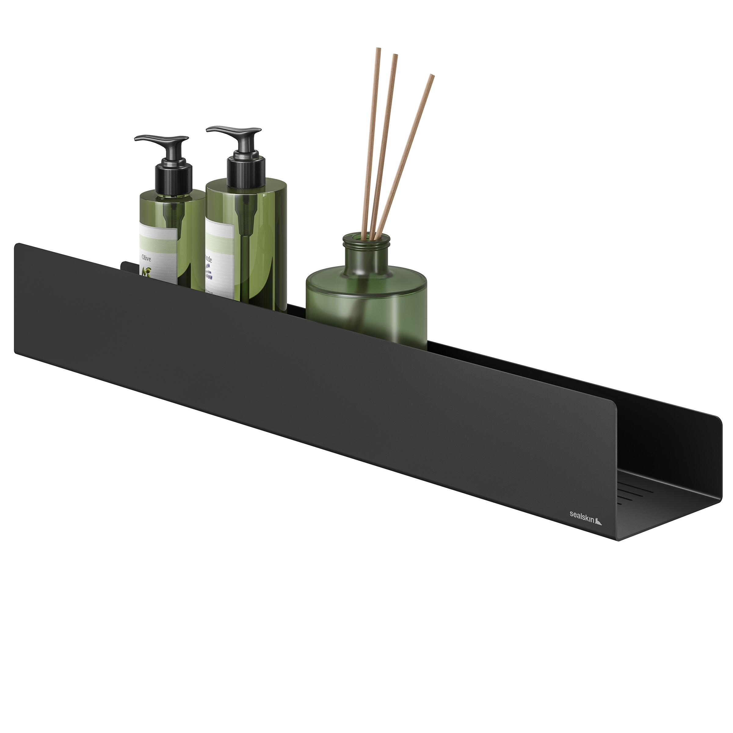 Sealskin Brix étagère de douche 55 cm noir 800796