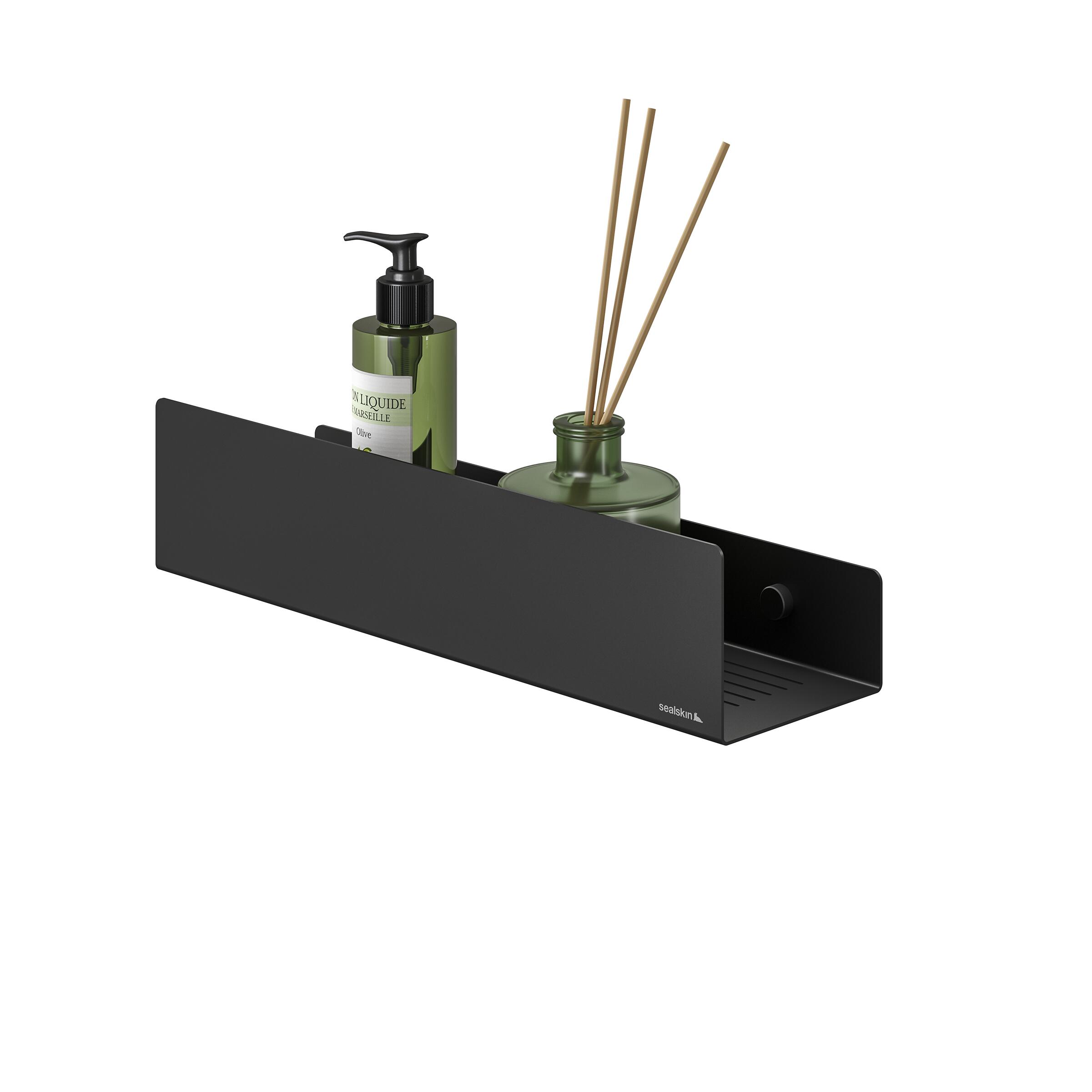 Sealskin Brix étagère de douche 35 cm noir 800794