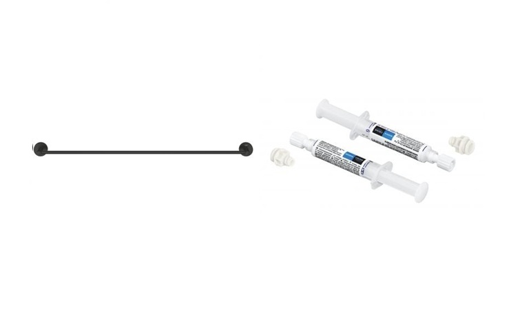 Set barre porte-serviette Grohe Start 411872430, colle Grohe 41128000