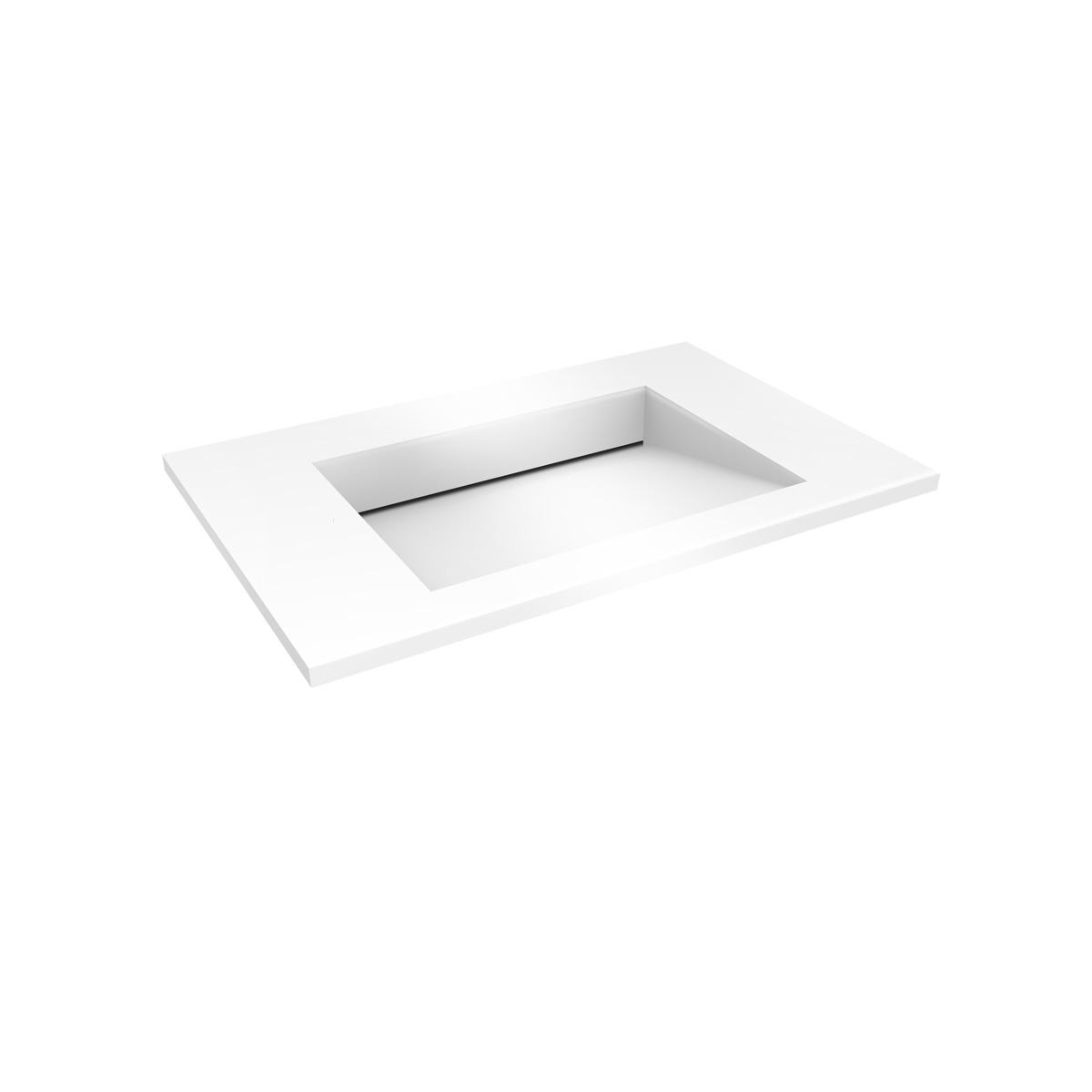 Oltens Stila lavabo 90x45 cm rectangulaire de meuble blanc brillant 40202000