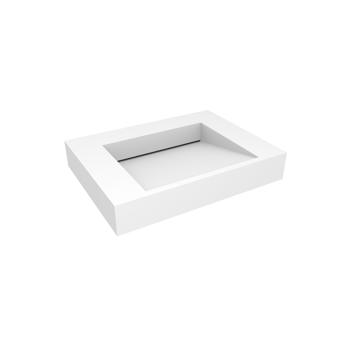Oltens Stila lavabo 60x45 cm rectangulaire classique blanc 40000900
