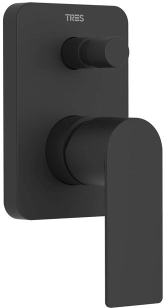 Tres Loft Colors mitigeur bain-douche encastrée noir 20018001NM