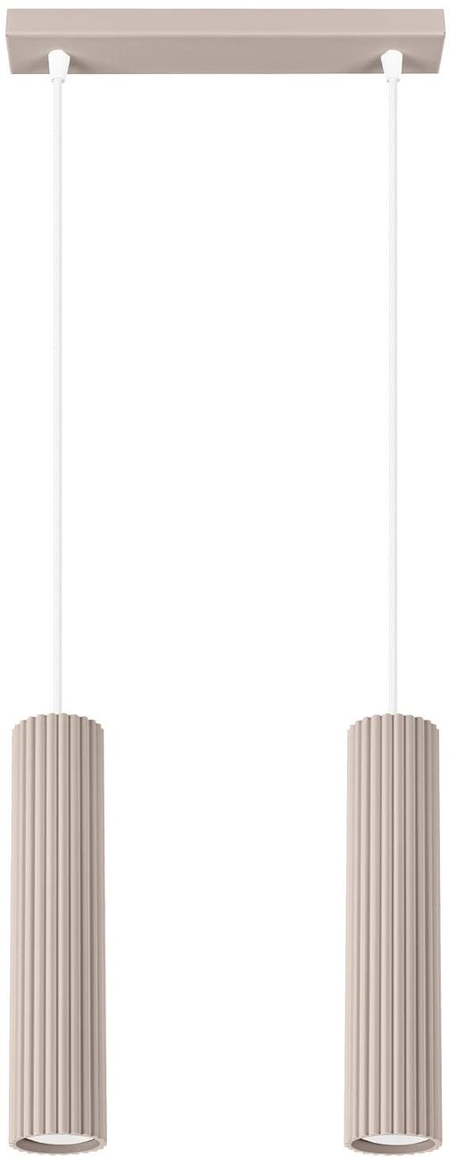 Sollux Lighting Karbon lampe suspendue 2x10 W SL.1773