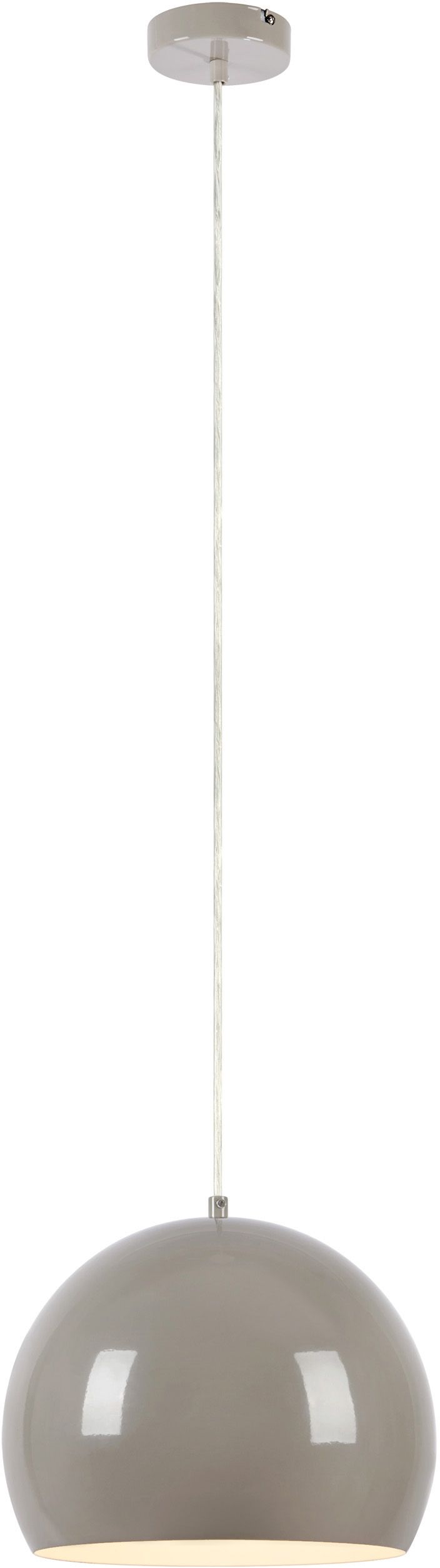 Markslöjd Pop lampe suspendue 1x40 W gris/cendre 108986