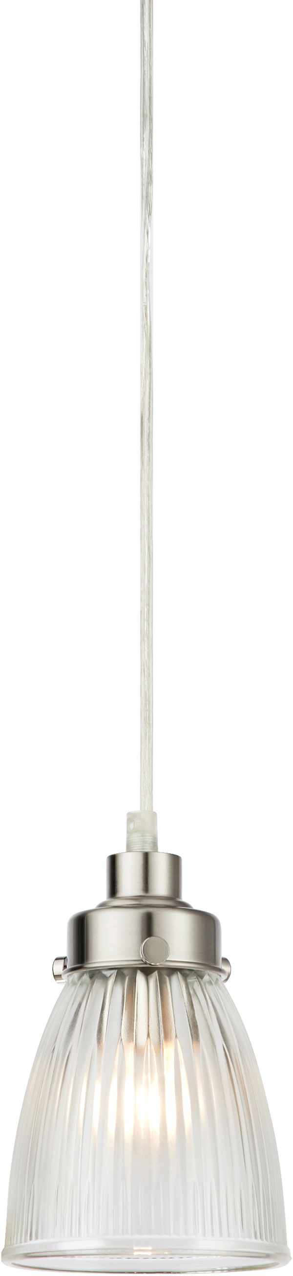 Markslöjd Bellis lampe suspendue 1x40 W nickel 109009