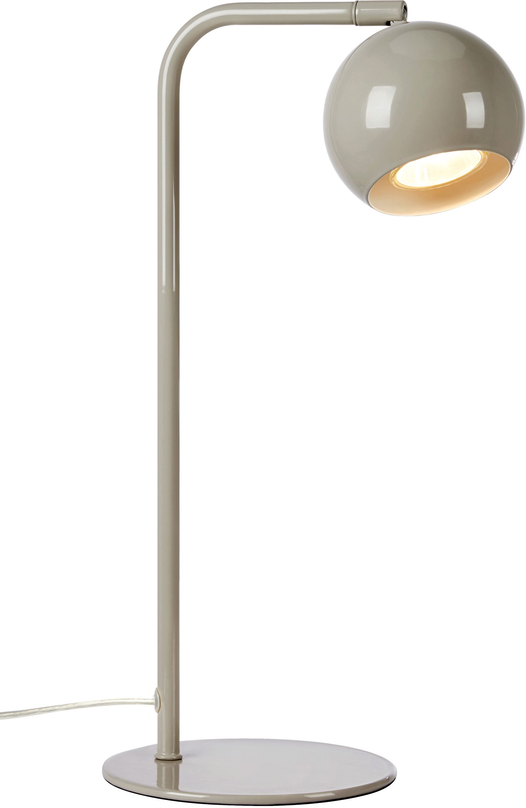 Markslöjd Pop lampe de table 1x7 W gris 109032
