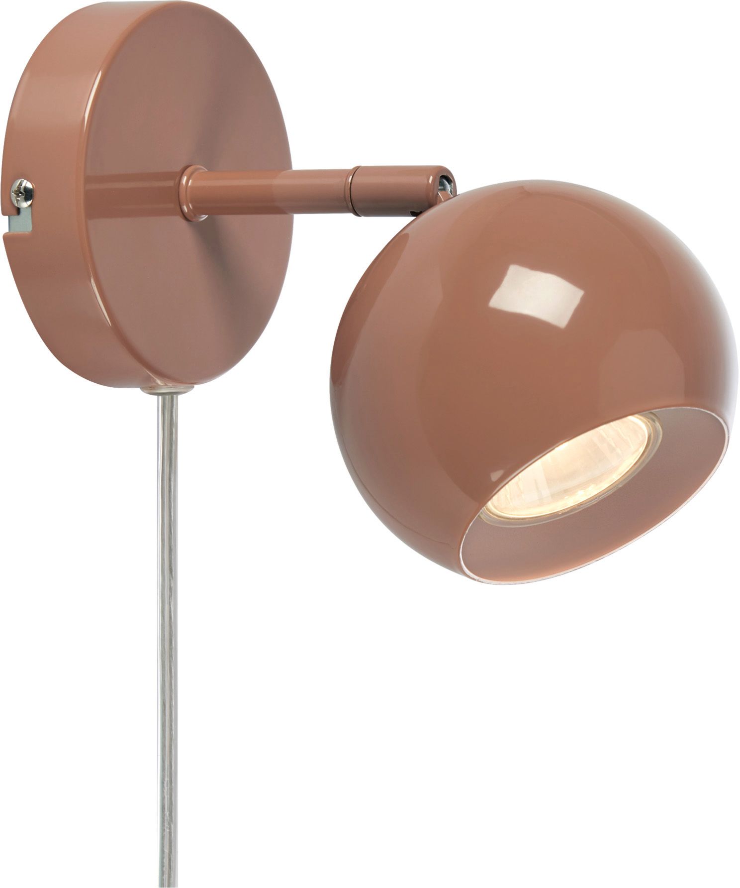 Markslöjd Pop applique murale 1x7 W marron 108984