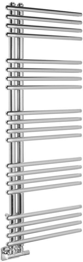Sapho Nympha radiateur de salle de bain 125x50 cm chrome LLN125