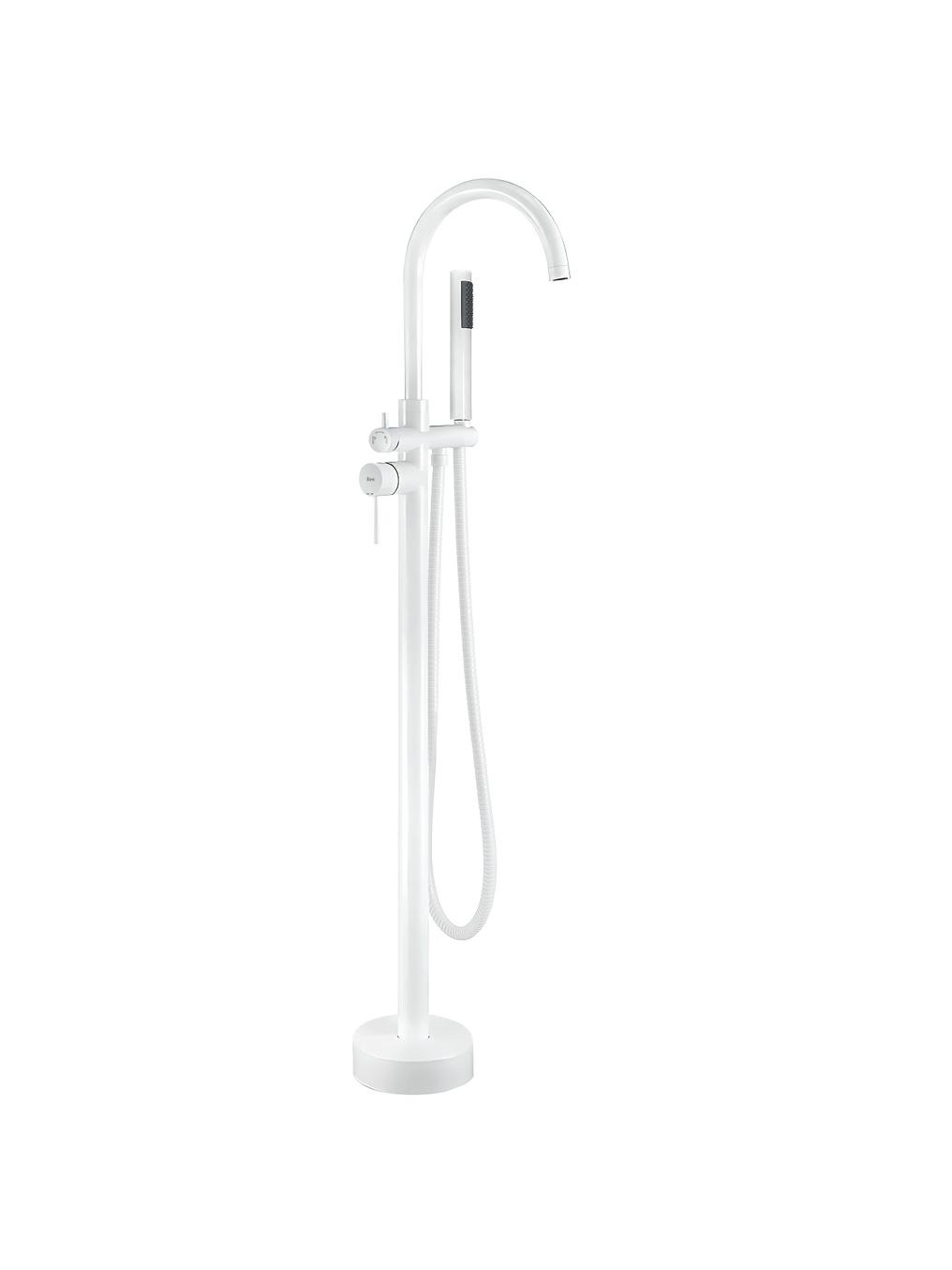 Rea Lungo mitigeur bain-douche autoportante blanc REA-B7494