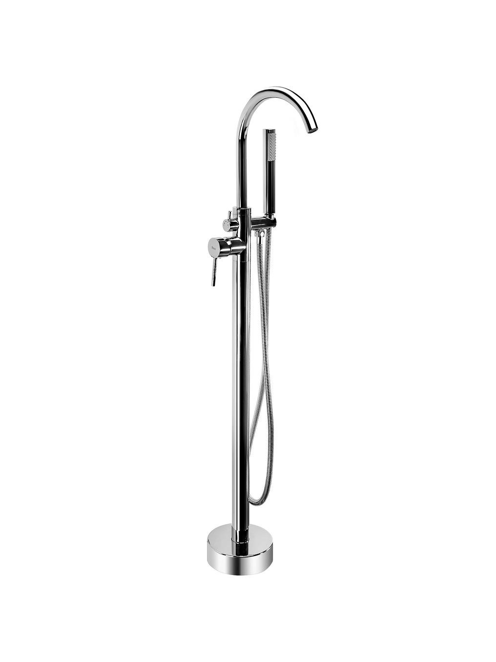 Rea Lungo mitigeur bain-douche autoportante chrome REA-B7497