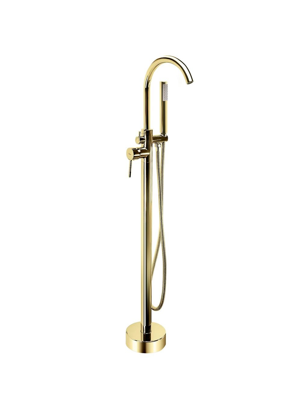 Rea Lungo mitigeur bain-douche autoportante doré REA-B7499