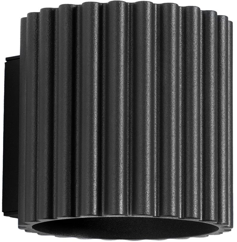 Sollux Lighting Aura applique murale 1x10 W noir SL.1786