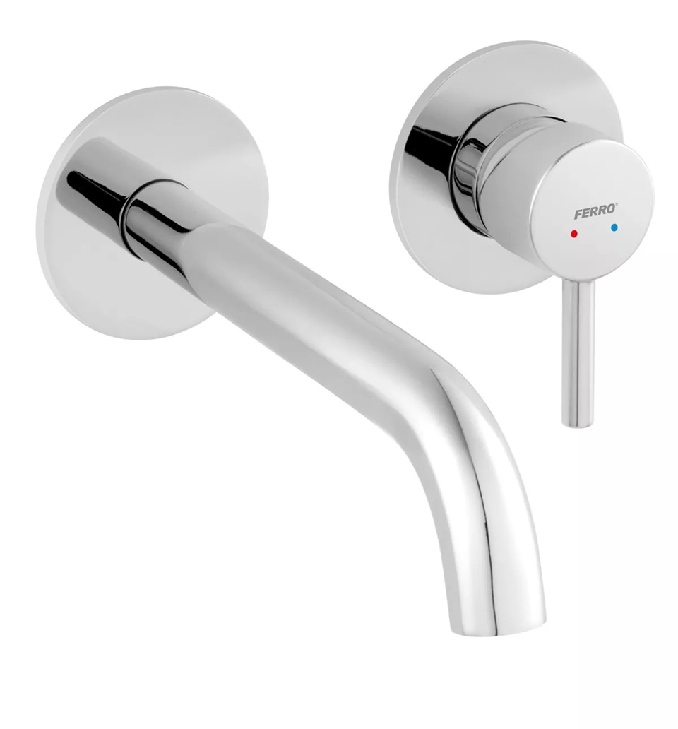 Ferro Ciriculus mitigeur de lavabo encastrée chrome BCK3PA