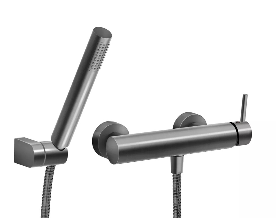 Ferro Ciriculus mitigeur de douche murale graphite BCK77GM