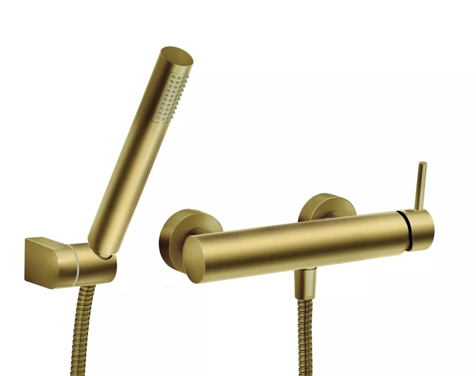Ferro Ciriculus mitigeur de douche murale doré BCK77BG