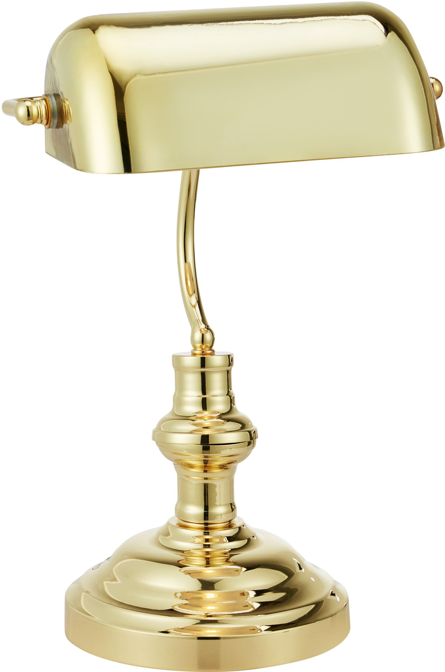 Markslöjd Bankers lampe de table 1x40 W laiton 108977