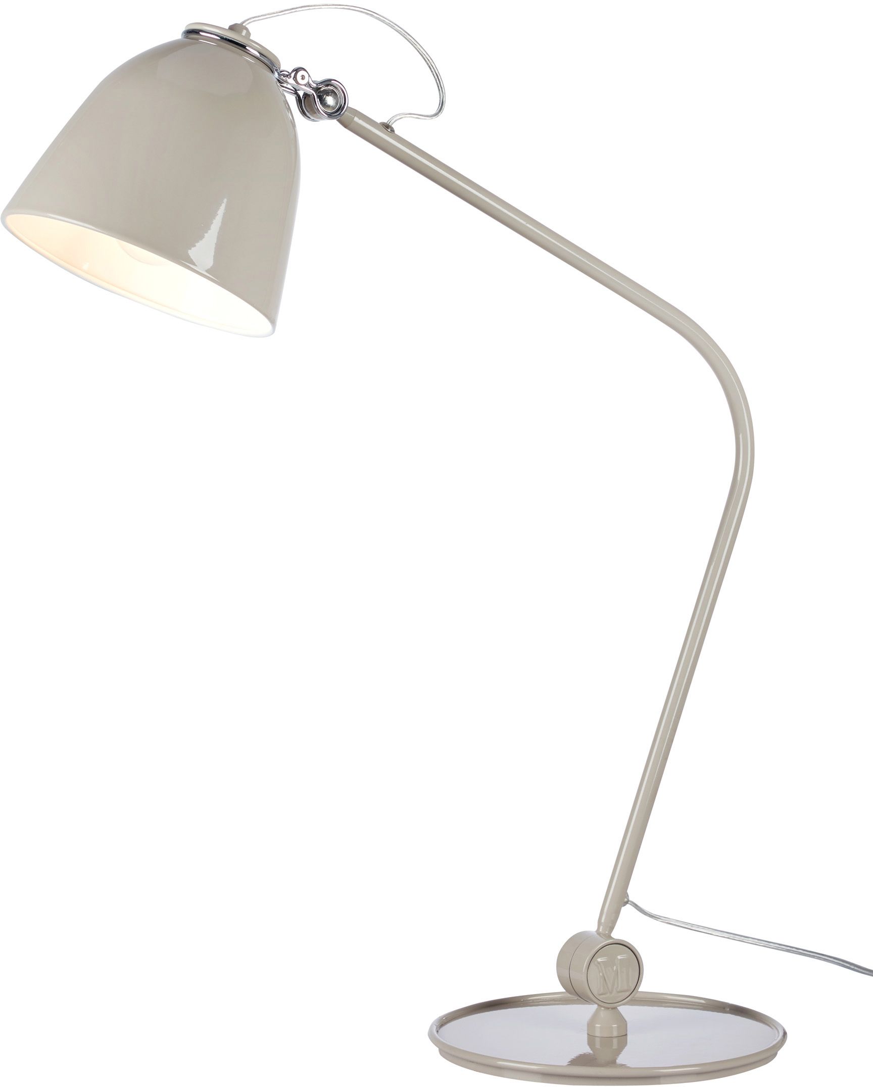 Markslöjd Tilt lampe de table 1x60 W gris 108965