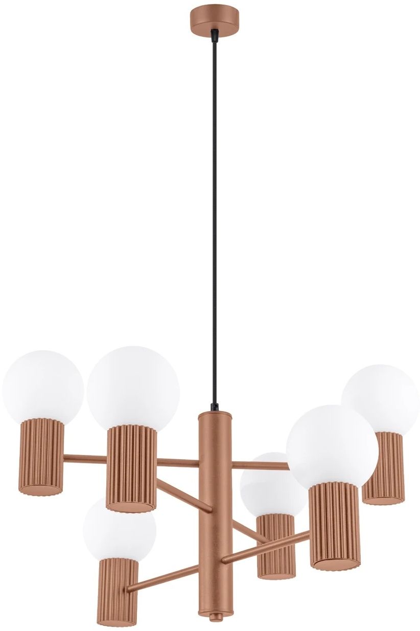 Sollux Lighting Halo lampe suspendue 6x8 W SL.1834