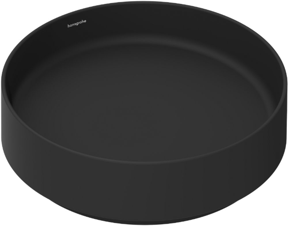 Hansgrohe Xuniva Evo S lavabo 40x40 cm ronde à poser noir mat 60323670