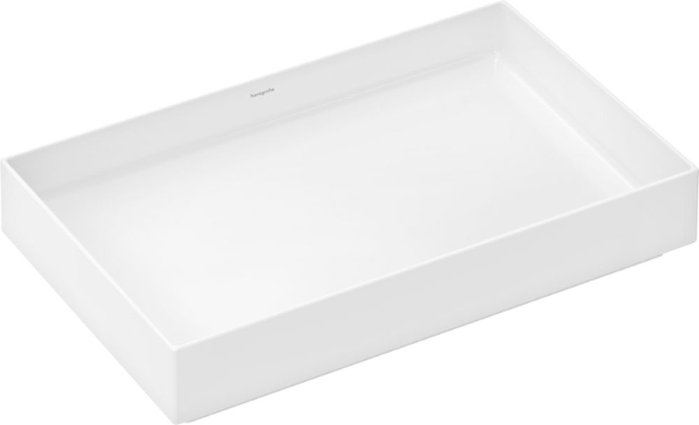 Hansgrohe Xuniva Evo E lavabo 65x40 cm rectangulaire à poser blanc 60326450