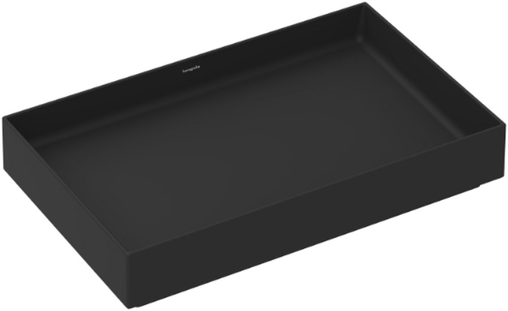 Hansgrohe Xuniva Evo E lavabo 65x40 cm rectangulaire à poser noir 60326670