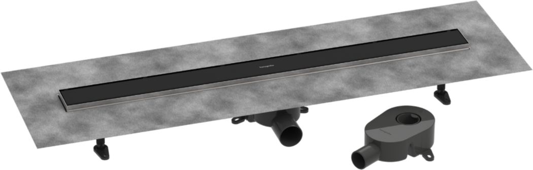 Hansgrohe RainDrain Go évacuation linéaire 90 cm noir 56274670