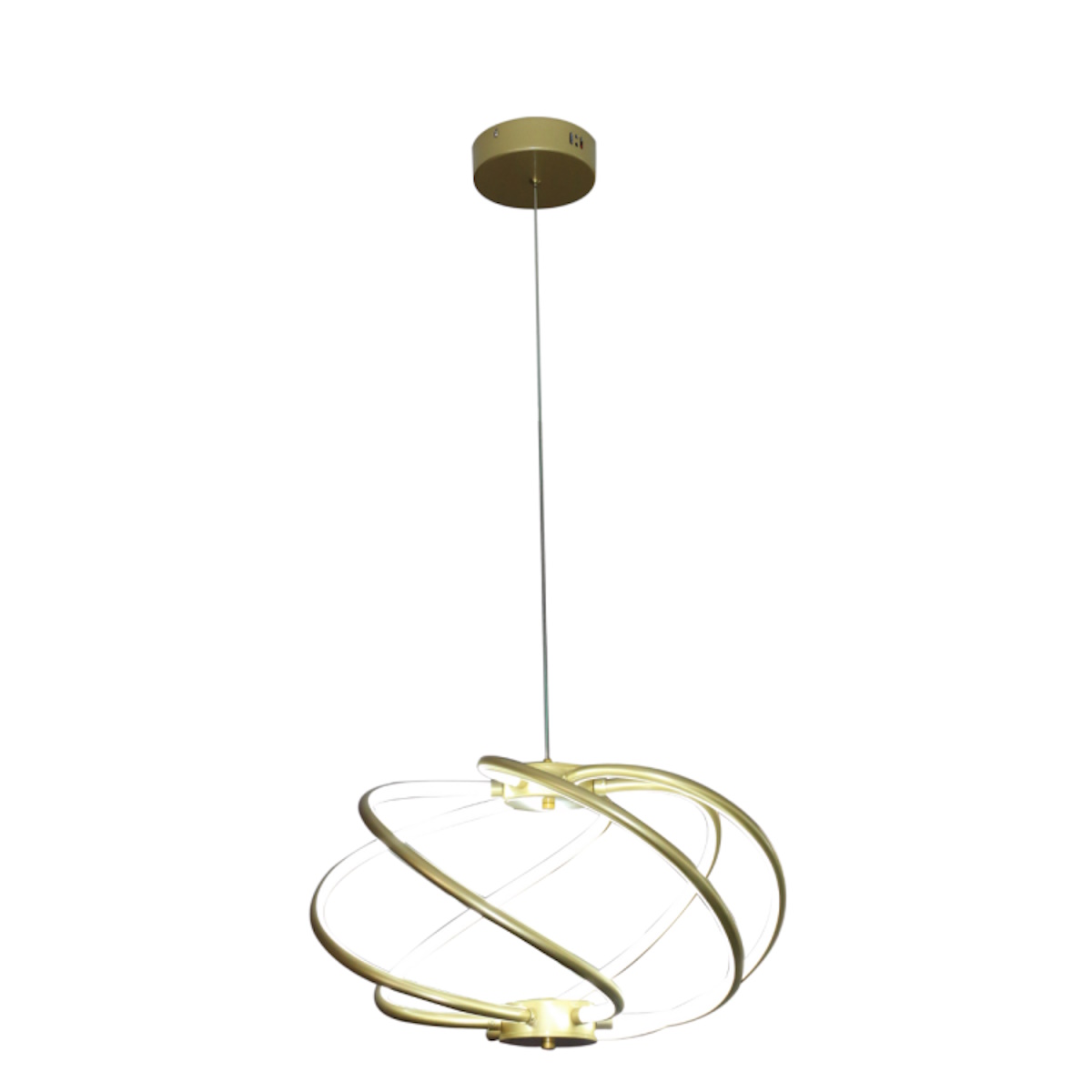 Light Prestige Kandor lampe suspendue 1x45 W doré LP-1425/1P GD