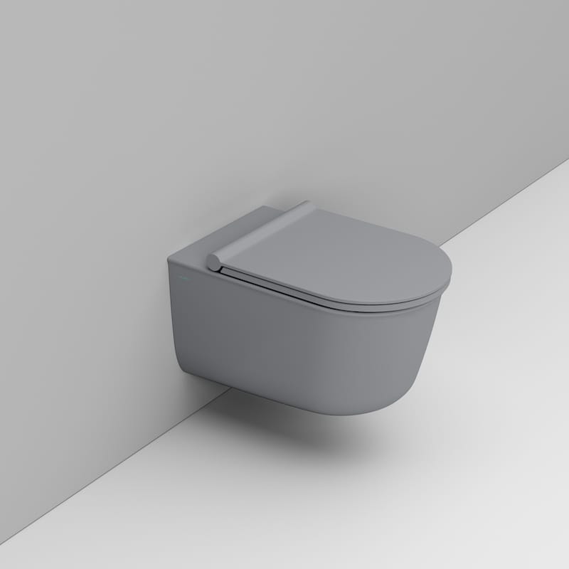 Ceramica Dolomite Mayka cuvette de wc suspendue oui gris D482545