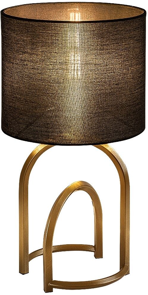 Rabalux Gisaya lampe de table 1x25 W noir-doré 74075