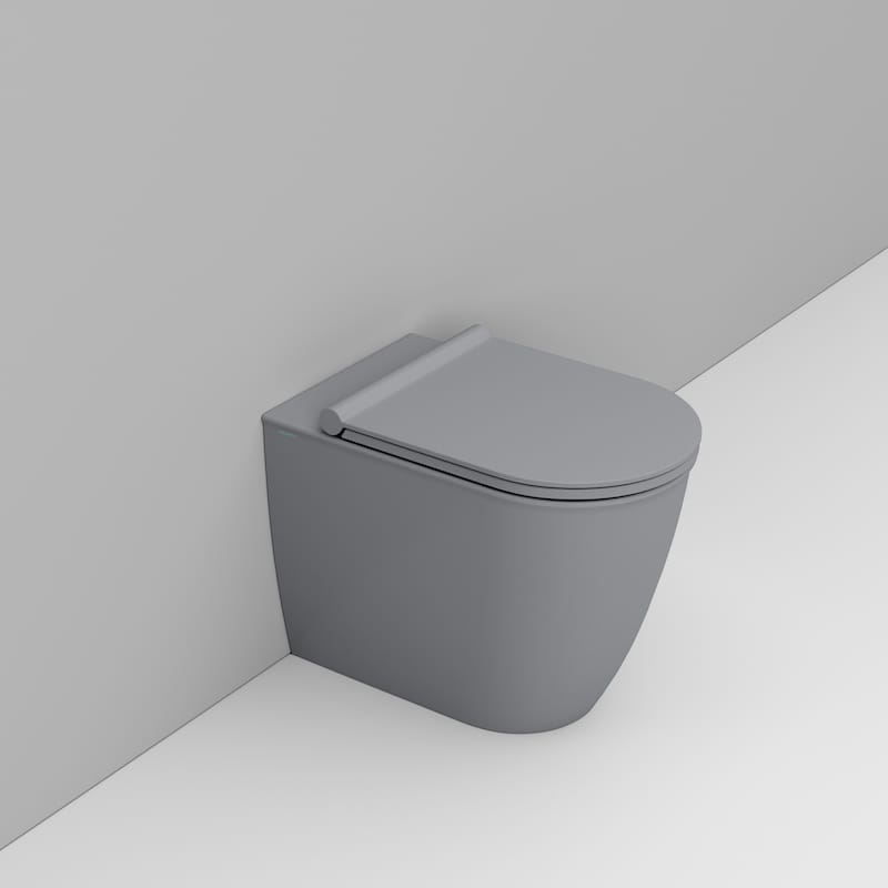 Ceramica Dolomite Mayka cuvette de wc sur pied oui gris D483145