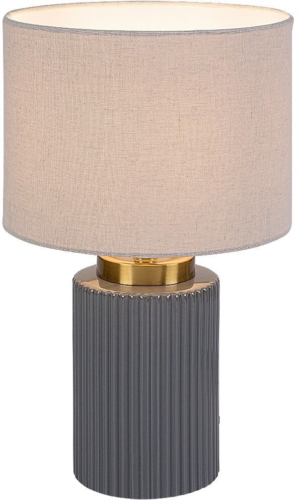 Rabalux Glovy lampe de table 1x40 W blanc-gris 74045