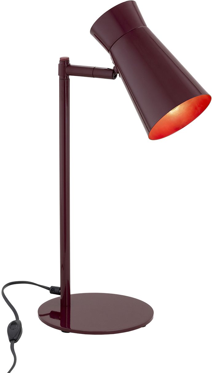Argon Lord lampe de bureau 1x7 W rouge 8877