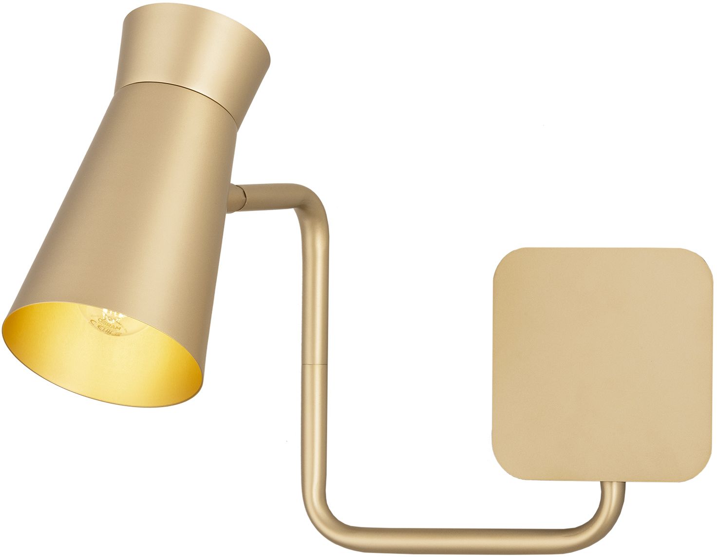 Argon Lord applique murale 1x7 W doré 8884