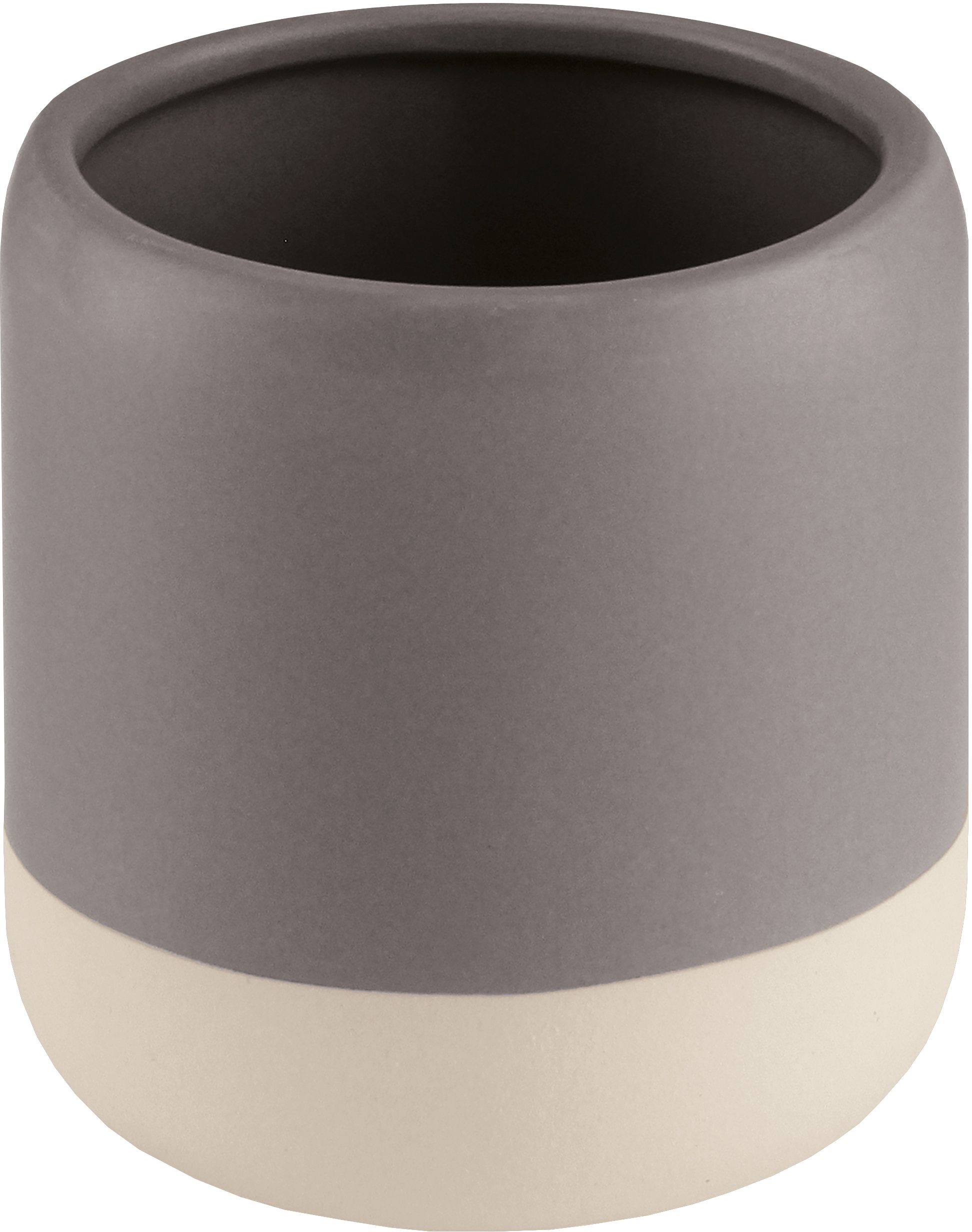 Kleine Wolke Lunella gobelet pour brosses à dents blanc-gris 8693146852