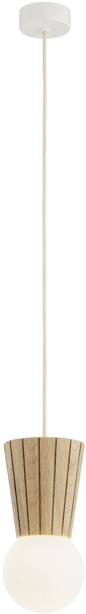Argon Volante lampe suspendue 1x6 W bois-opale 8951