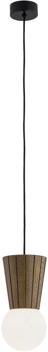 Argon Volante lampe suspendue 1x6 W bois-opale 8952