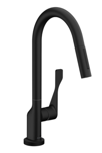 Axor Citterio mitigeur de cuisine sur pied noir 39835670