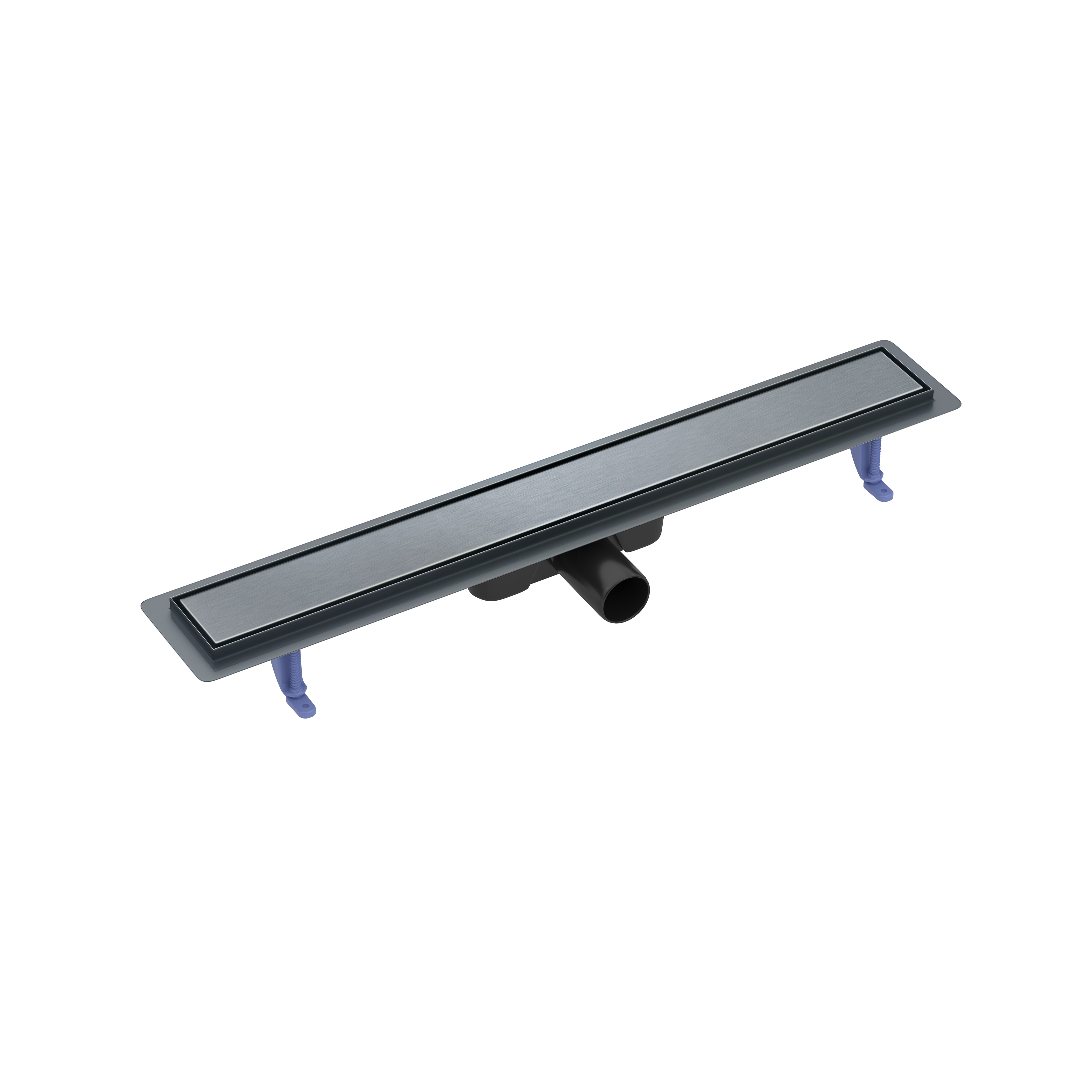 Cersanit Tako drain de douche 70 cm noir-graphite S204-063