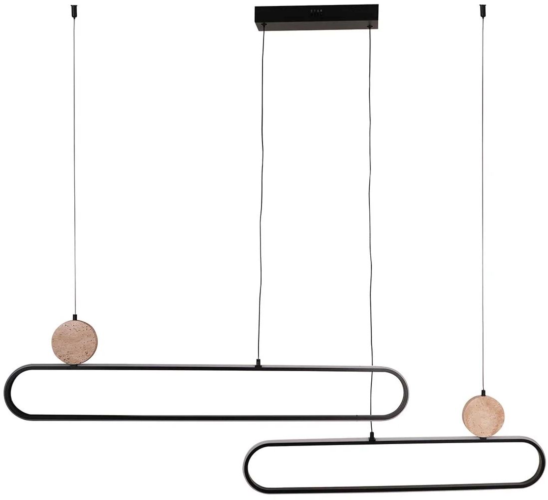 Goldlux Florentyna lampe suspendue 2x48 W noir 333889